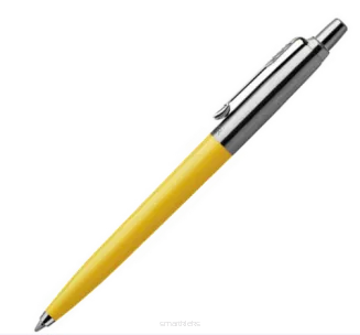 Zestaw Żółty Długopis Parker Jotter z Etui i Notesem smartkleks.pl