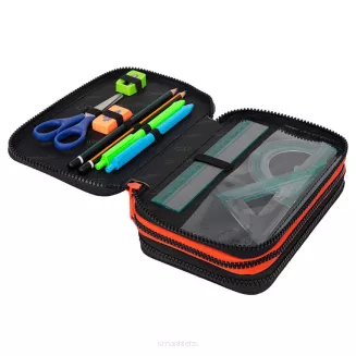 Plecak Szkolny JOY CoolPack Grey Ball z Wyposażonym Piórnikiem