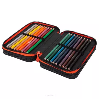 Plecak Szkolny JOY CoolPack Grey Ball z Wyposażonym Piórnikiem