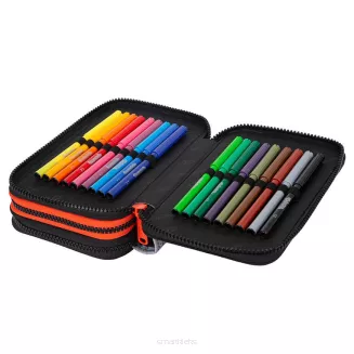 Plecak Szkolny JOY CoolPack Grey Ball z Wyposażonym Piórnikiem