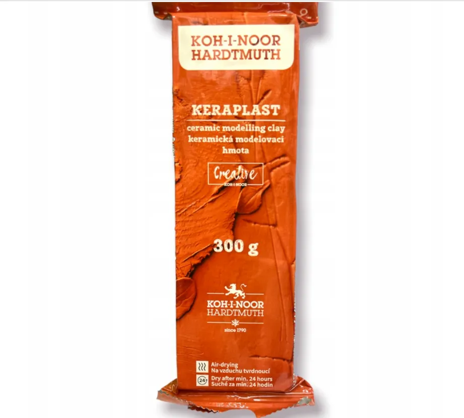 Glina Samoutwardzalna Koh-I-Noor 300g. Teracotta smartkleks.pl