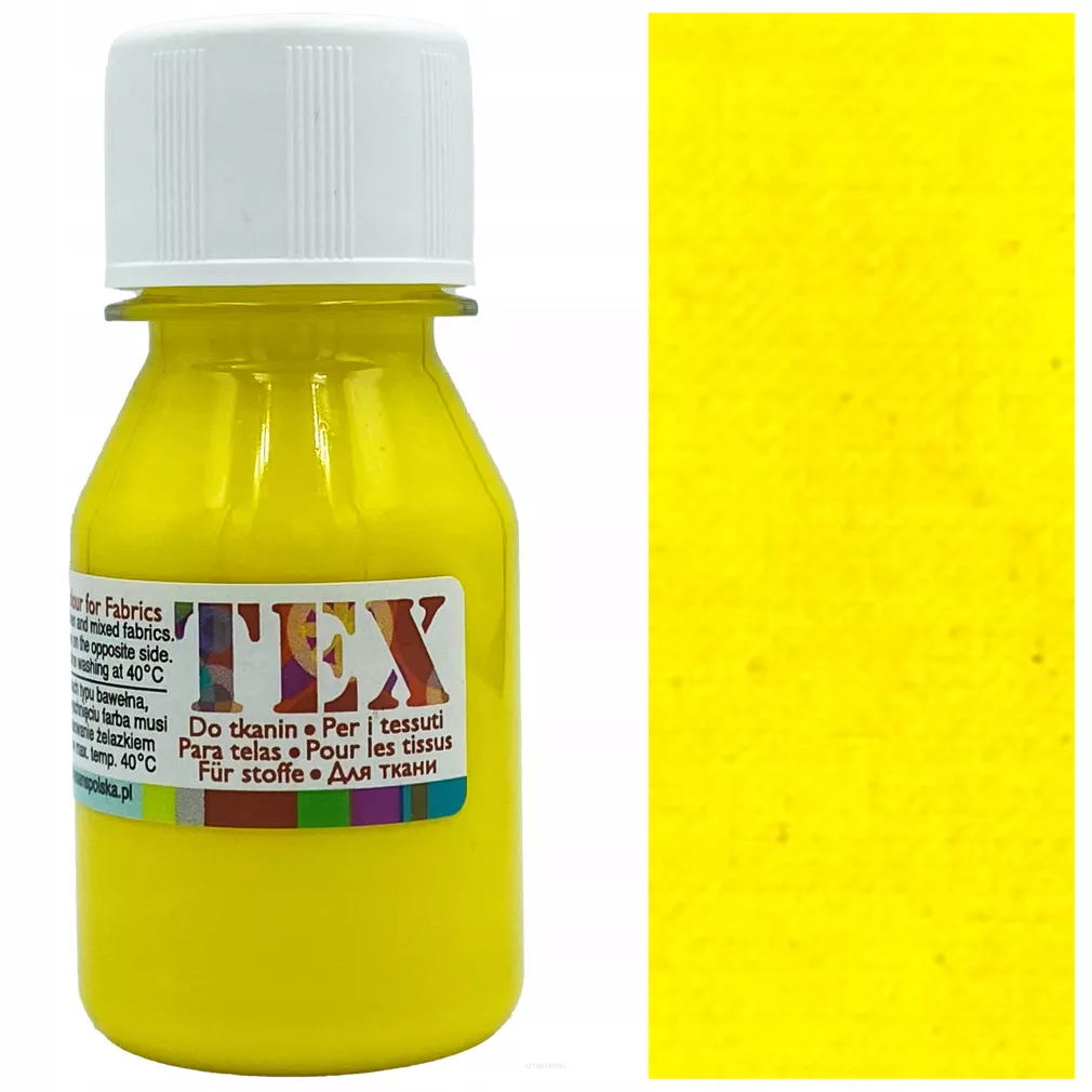 Farba do Tkanin Akrylowa Renesans 111 Deep Yellow