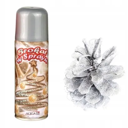 Brokat spray 250ML Srebrny
