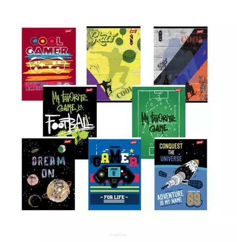 Zeszyt A5/32k Kolorowa Linia Unipap