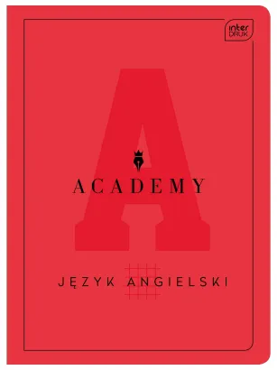 Zeszyt tematyczny InterDruk A5 60 Kratka 90g Język Angielski Academy Hybryda