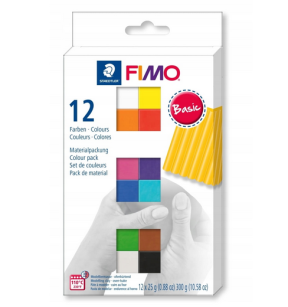 Masa Plastyczna Fimo Staedtler 12 Kolorów