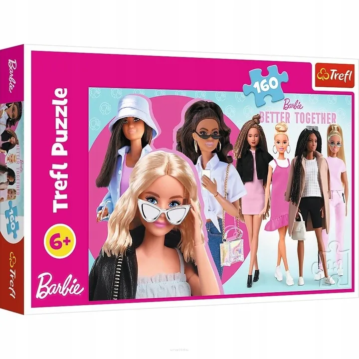 Puzzle Trefl 160 Elementów Barbie Better Together  SmartKleks.pl