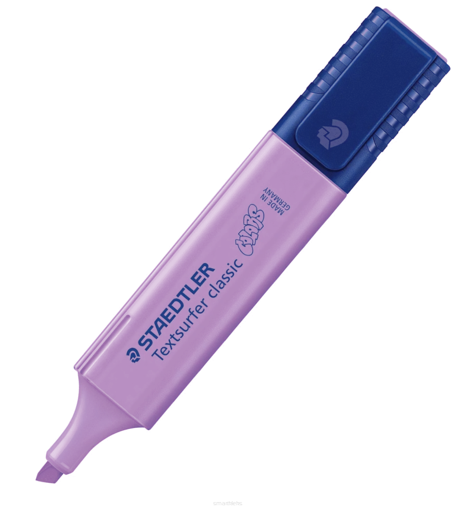 Zakreślacz Pastelowy Jasny Fiolet Lawendowy Staedtler