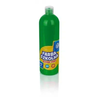 Farba szkolna ASTRA plakatowe 500 ml jasna zielona