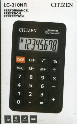 Kalkulator Citizen LC-310 NR Czarny