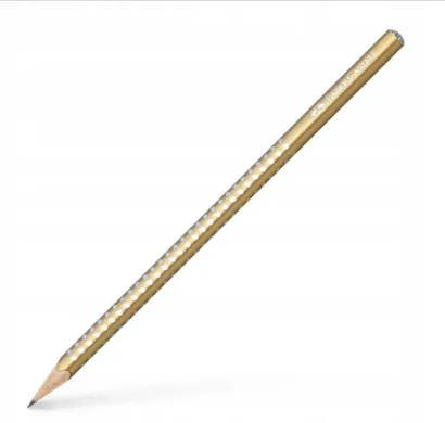 Ołówek Faber Castell Sparkle Pearl Złoty HB