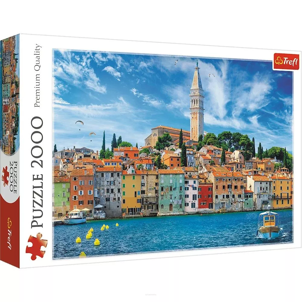 Puzzle Trefl 2000 Elementów Rovinj, Chorwacja