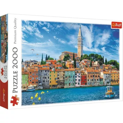 Puzzle Trefl 2000 Elementów Rovinj, Chorwacja