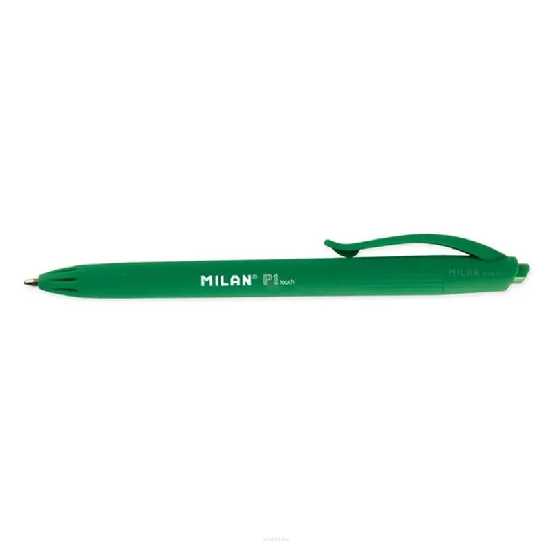 Długopis Milan P1 Rubber Touch Zielony