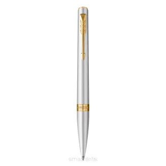Parker Meridian Długopis Lakier chromowany ze złotymi wykończeniami Średnia końcówka  2231387