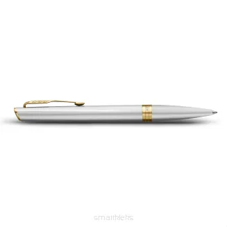 Parker Meridian Długopis Lakier chromowany ze złotymi wykończeniami Średnia końcówka  2231387