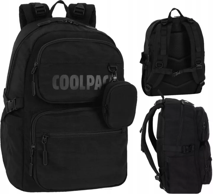 CoolPack Plecak szkolny jednokomorowy CoolPack czarny