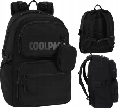 Coolpack Lark Plecak Młodzieżowy Black