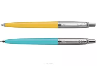 Zestaw Parker Jotter Błękitny i Żółty + Niebieskie Etui SmartKleks.pl