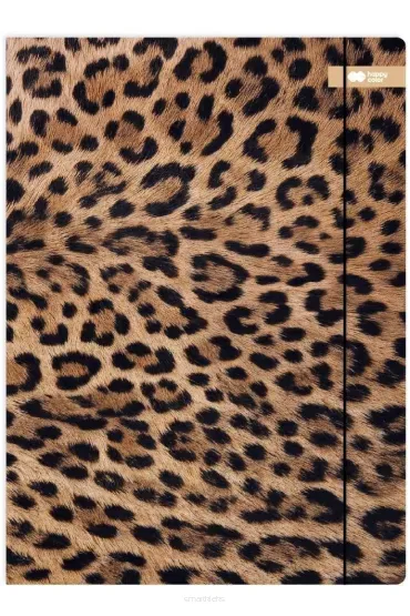 M&G Teczka A4+ z gumką Safari Leopard HAPPY COLOR