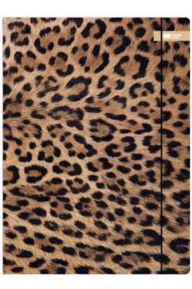 M&G Teczka A4+ z gumką Safari Leopard HAPPY COLOR