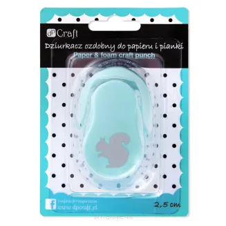 Dziurkacz Ozdobny Wiewiórka  2,5 cm smartkleks.pl