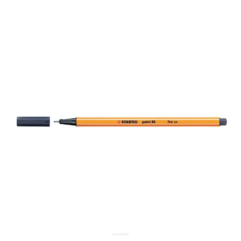 Cienkopis Stabilo point 88/98 szary Payne'a