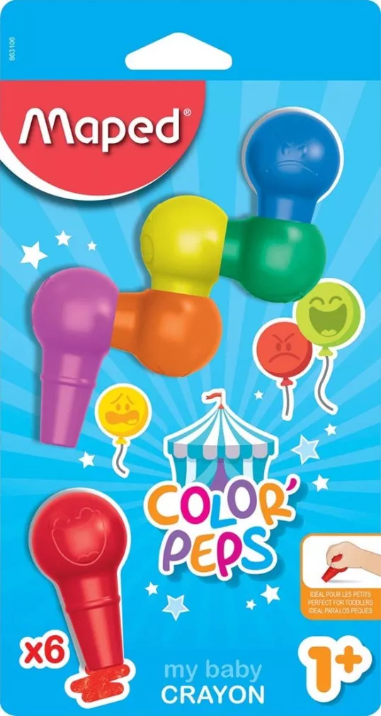 Kredki 6 sztuk my baby CRAYON