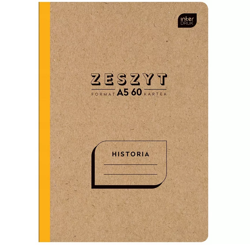 Zeszyt Tematyczny - Historia  A5/60 w Kratkę Interdruk Laminowany