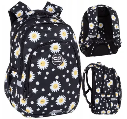 Coolpack, Plecak szkolny Prime Pro - Daisy Black
