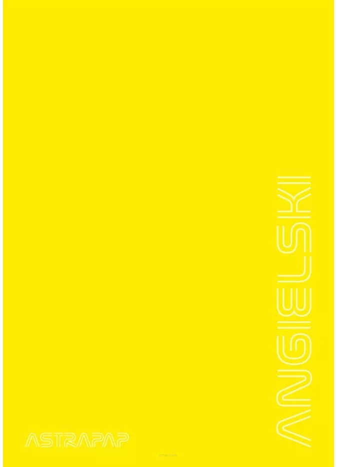 Zeszyt A5/60K Linia Fluo Astra Angielski smartkleks.pl