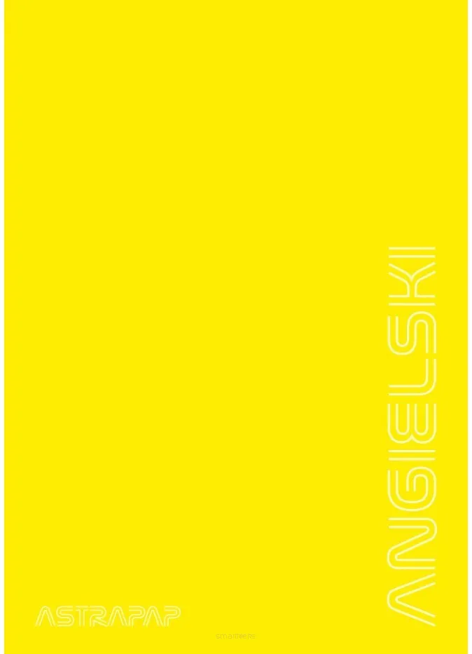 Zeszyt A5/60K Linia Fluo Astra Angielski smartkleks.pl