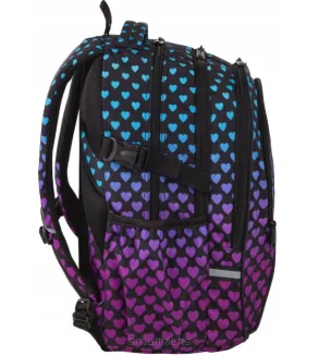 Plecak CoolPack Factor Dark Marshmallow Serca z Piórnikiem