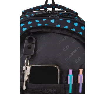 Plecak CoolPack Factor Dark Marshmallow Serca z Piórnikiem