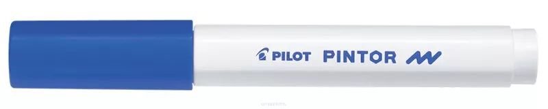 Marker permanentny okrągły Pilot Pintor F Niebieski