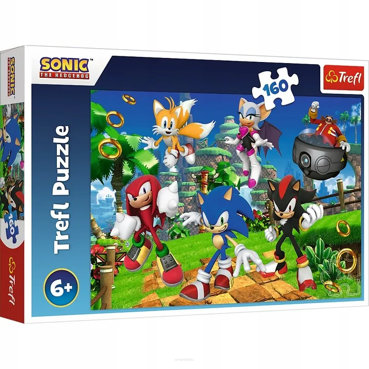 Puzzle Trefl 160 Elementów Sonic i Przyjaciele  SmartKleks.pl