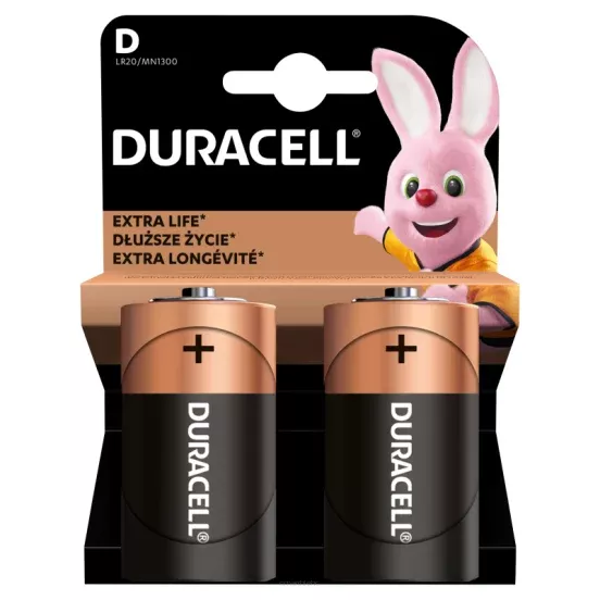 Bateria Alkaliczna D LR20 Duracell  SmartKleks.pl