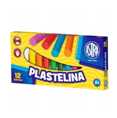 Plastelina Astra 12 kolorów