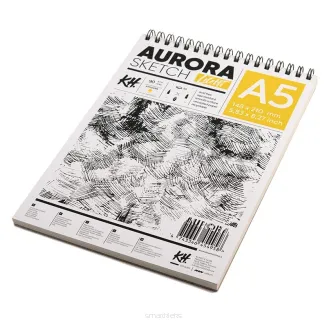 Szkicownik Spirala Aurora Sketch Light A5 90g smartkleks.pl