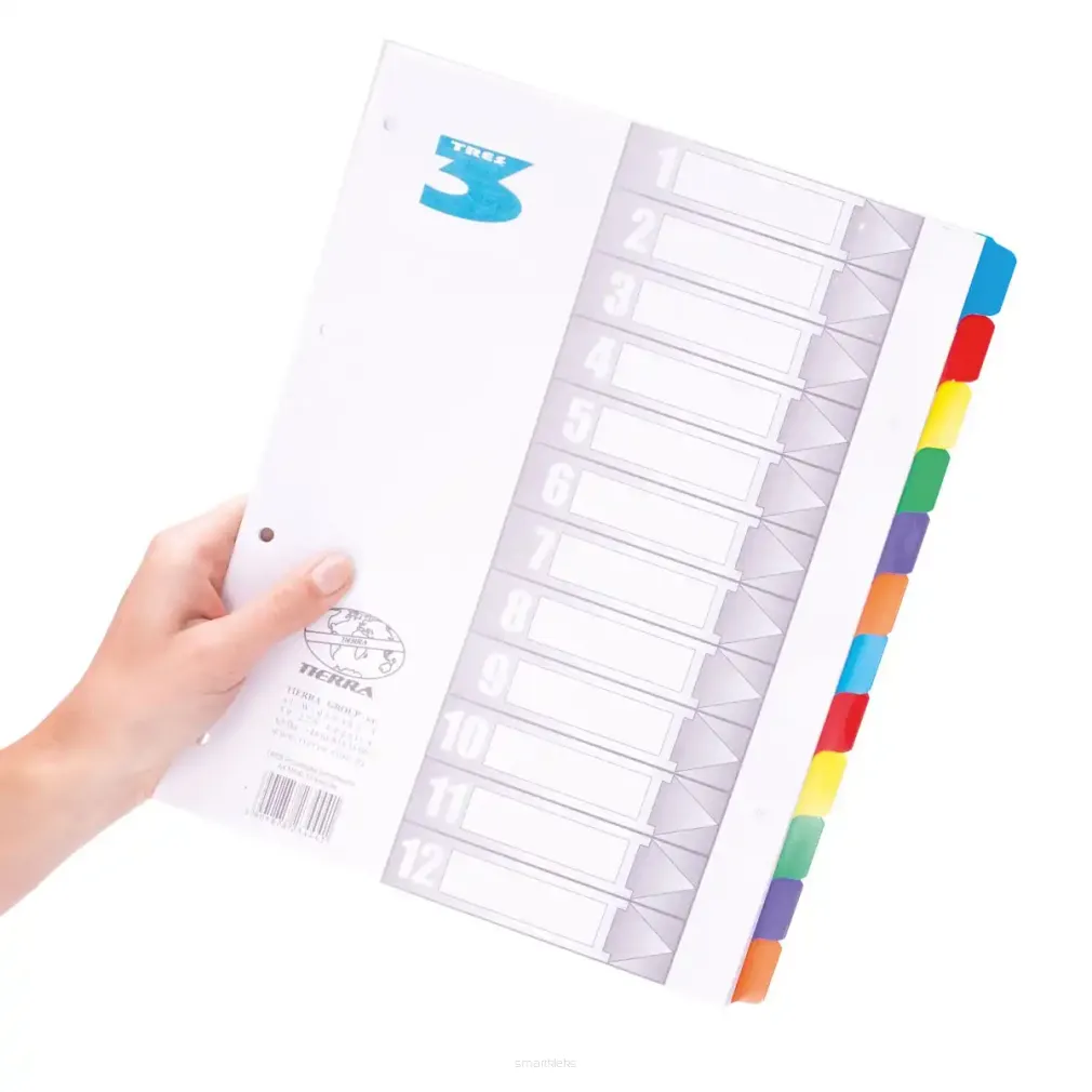 Przekładki do Segregatora Laminowane A4 Maxi   SmartKleks.pl