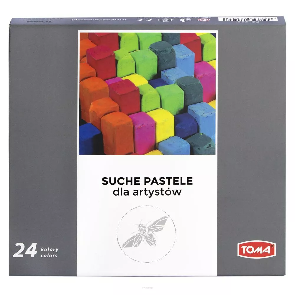 Pastele Suche Dla Artystów Toma 24 Kolory SmartKleks.pl