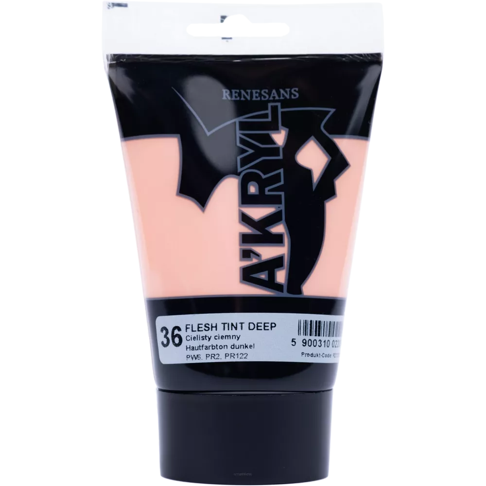 Farba Akrylowa Renesans 100ml 36 Cielisty Ciemny