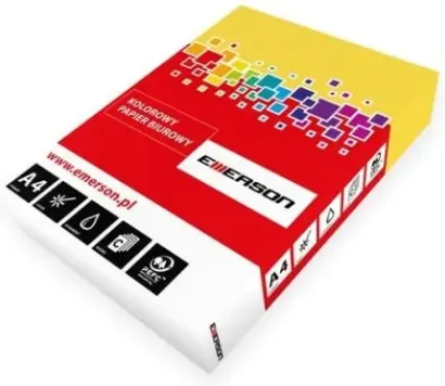 Papier ksero A4 80g Emerson Żółty