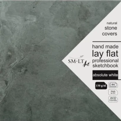 SMLTArt Stonebook Szkicownik Absolute White 195x195 150g 64ark