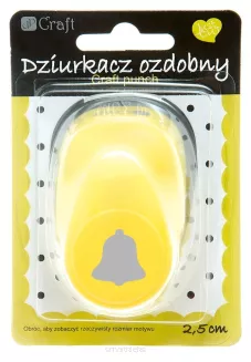 Dziurkacz Ozdobny Dzwonek  2,5 cm - 2