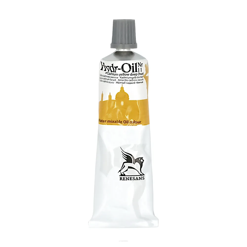 Farba Olejna Renesans Hydr-Oil 60 ml Cadmium Yellow deep (hue) 11 smartkleks.pl