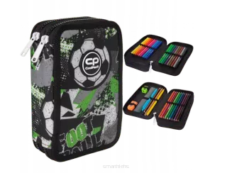 Plecak CoolPack Jerry Let's Gol z Workiem i Wyposażonym Piórnikiem