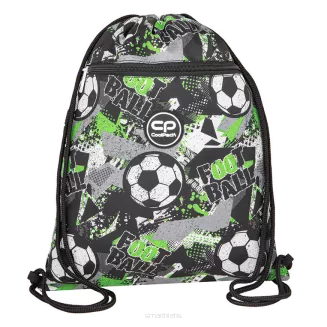 Plecak CoolPack Jerry Let's Gol z Workiem i Wyposażonym Piórnikiem