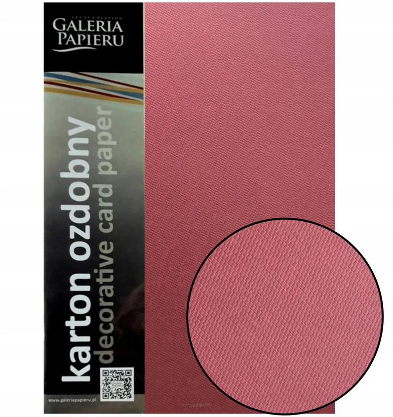 Karton Ozdobny Floryda Bordowy Galeria Papieru smartkleks.pl