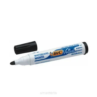 Zestaw 12x Marker Do Tablic Suchościeralnych BiC Velleda Czarny smartkleks.pl